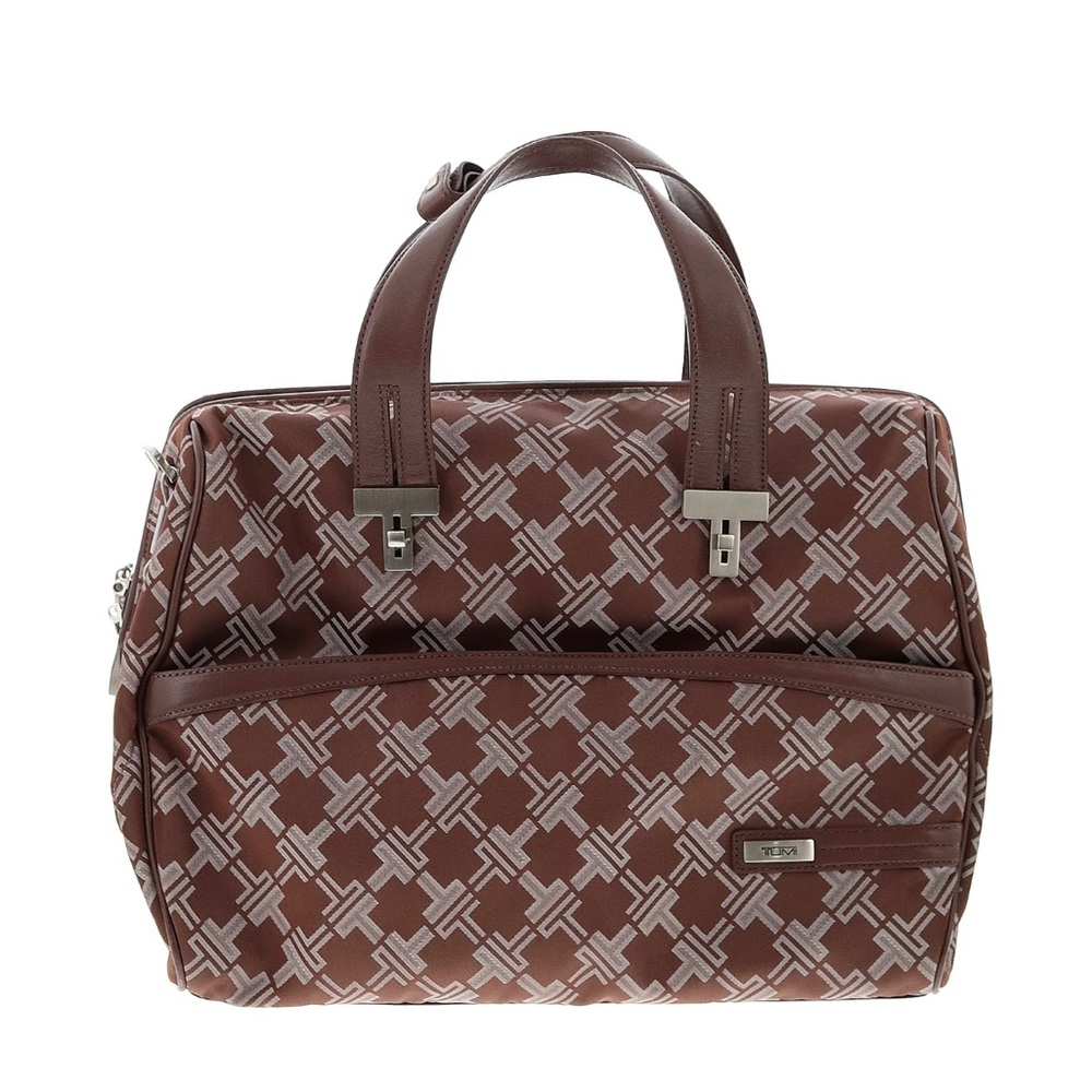 Tumi women’s medium signature logo travel duffel bag